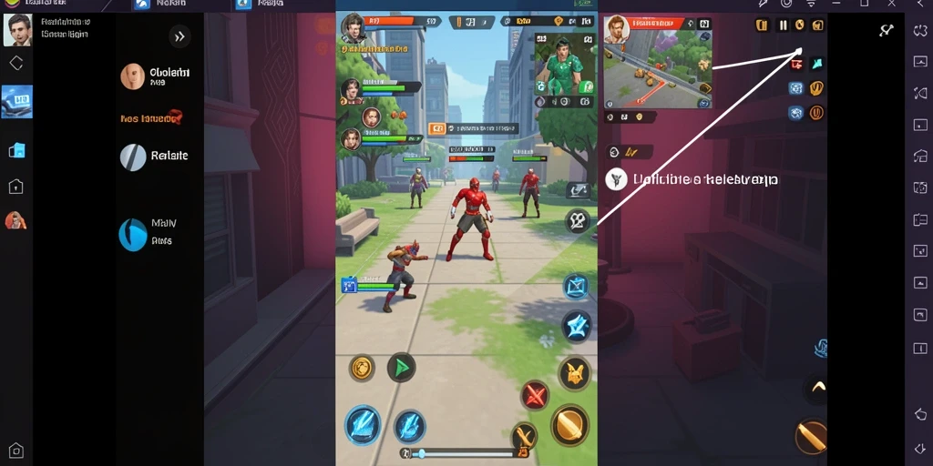 indaaa - Tangkapan layar yang menunjukkan mode multiplayer yang seru.